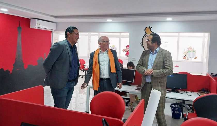 سفير الاتحاد الأوروبي في تونس ماركوس كورنارو في زيارة لبيزنس نيوز